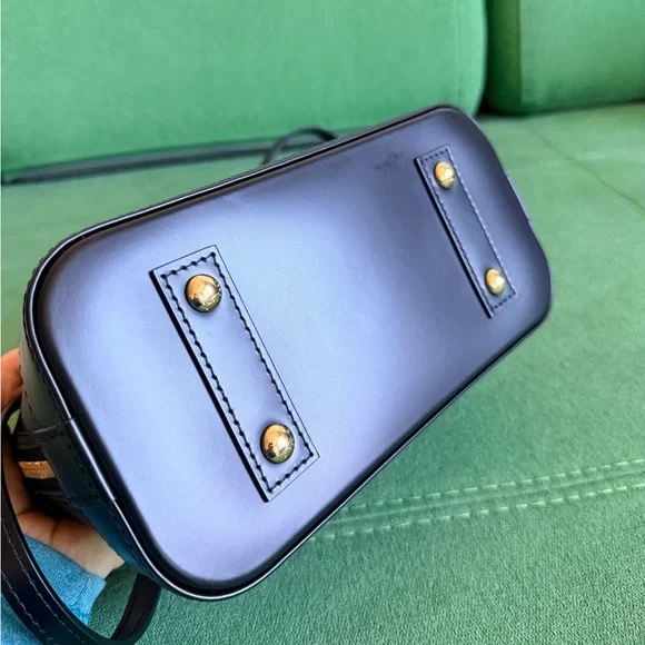 LOUIS VUITTON LV X TM Monogram Superflat Alma BB in Black - Picture 5 of 11